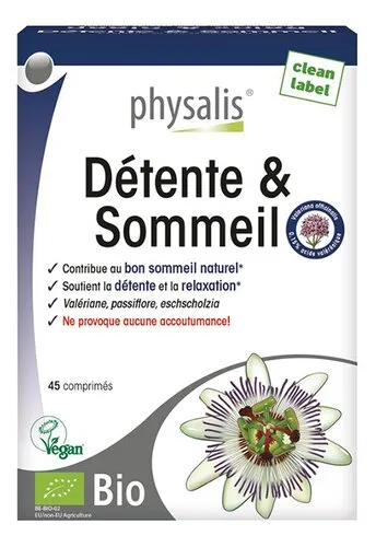 PHYSALIS Relax & Sleep Bio 45pc
