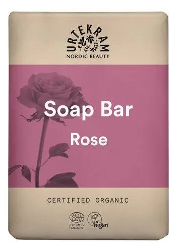 URTEKRAM bloc savon rose 100g (1pc)