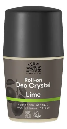 URTEKRAM déo crystal roll-on Lime 50ml (1pc)
