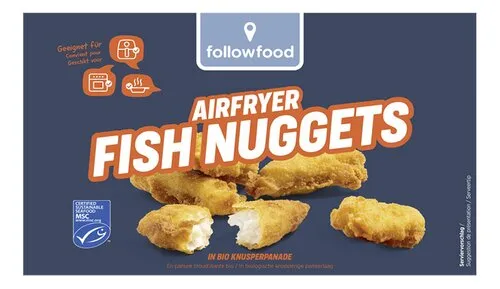 FOLLOWFOOD Fish nuggets Airfryer 200g