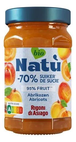 4100035 NATÙ Confiture Abricot Bio 240g - Image 1