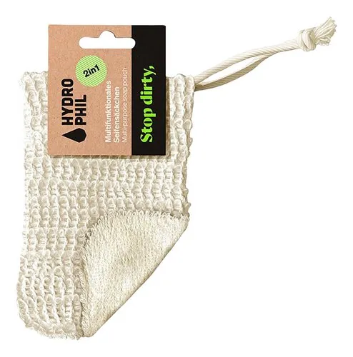 HYDROPHIL poch.savon en sisal et coton (1pc)