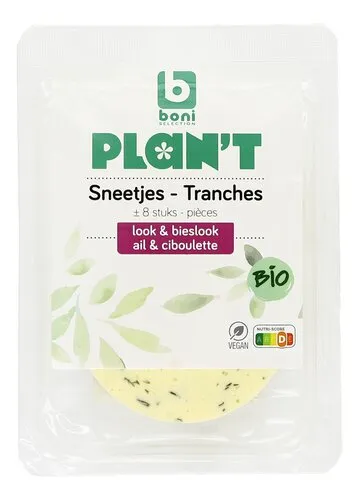 BONI PLAN'T Ail & Cibou. ±8 tr. Bio 140g