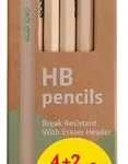 ECONOVO crayons HB 4+2