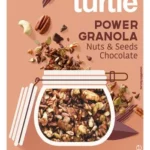 TURTLE Power Gran.Nut Seed Choc.Bio 350g