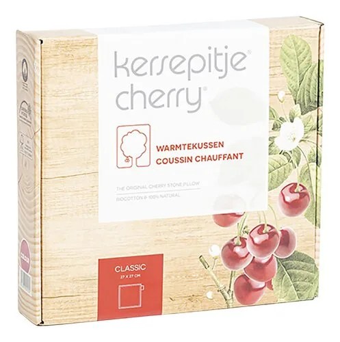 KERSEPITJE Coussin chauf.Classic 27x27cm