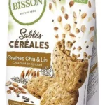 BISSON Sablés Céréale Chia Lin Bio 200g
